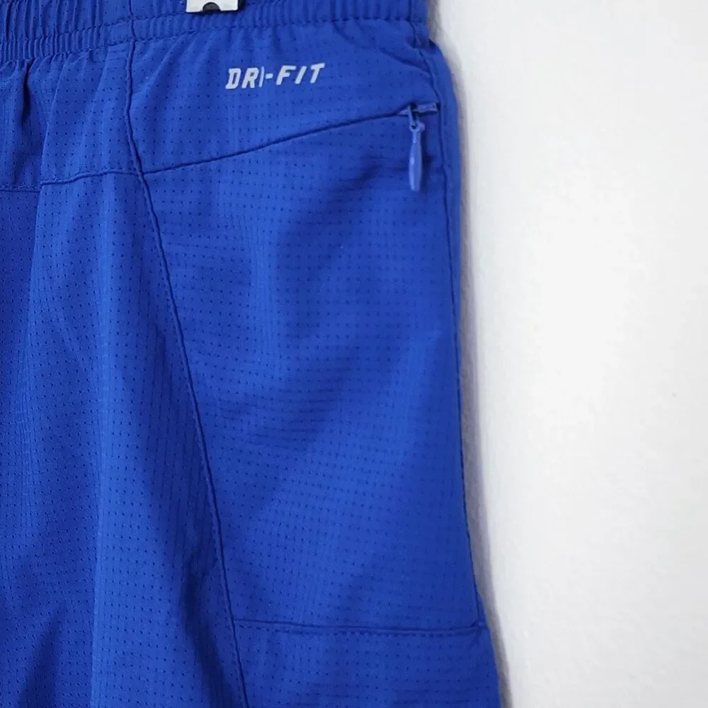 Nike Dri-Fit Mens 2in1 Running Shorts XL blue Liner Drawstring Pockets
